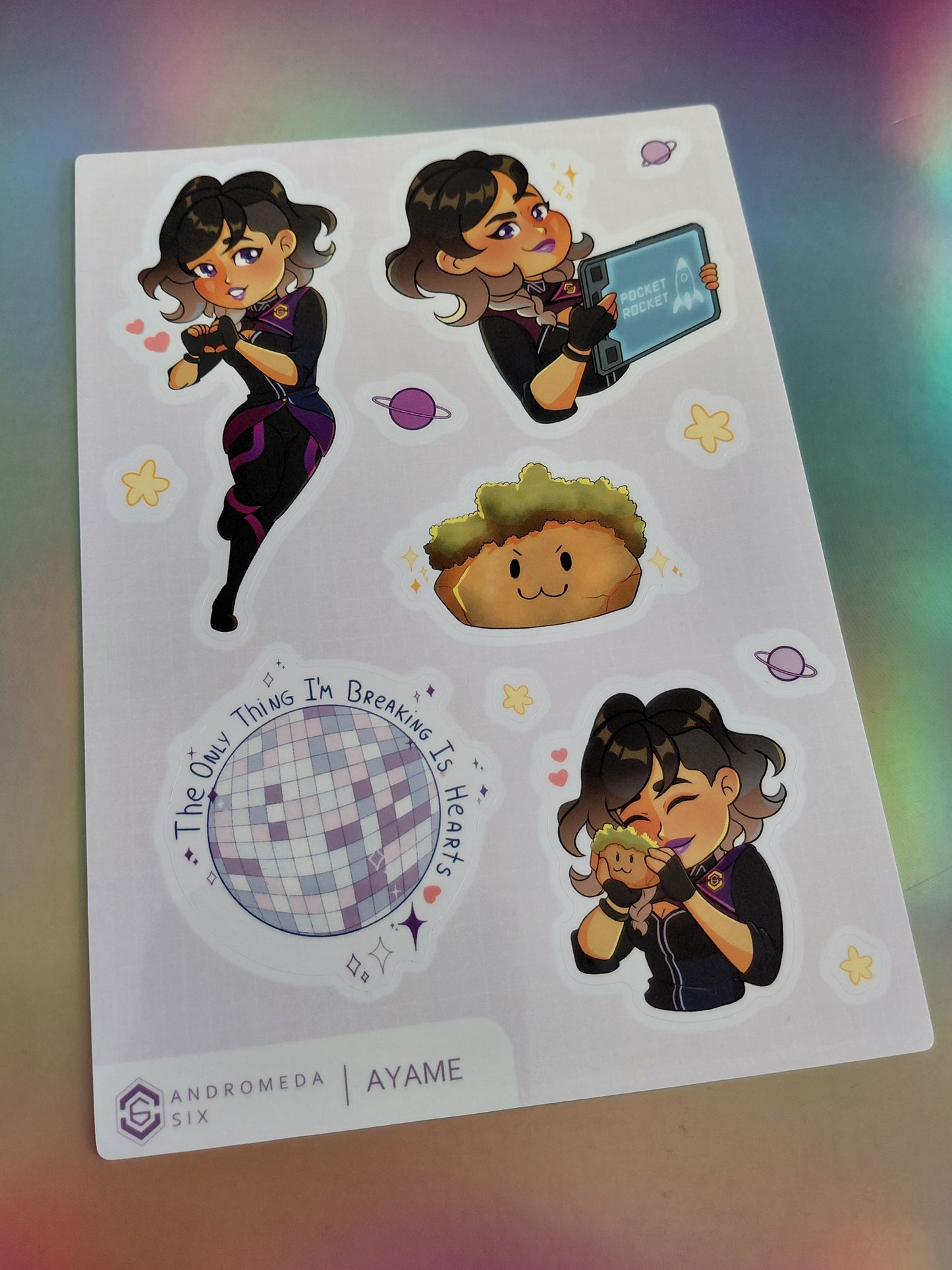 Ayame Sticker Sheet
