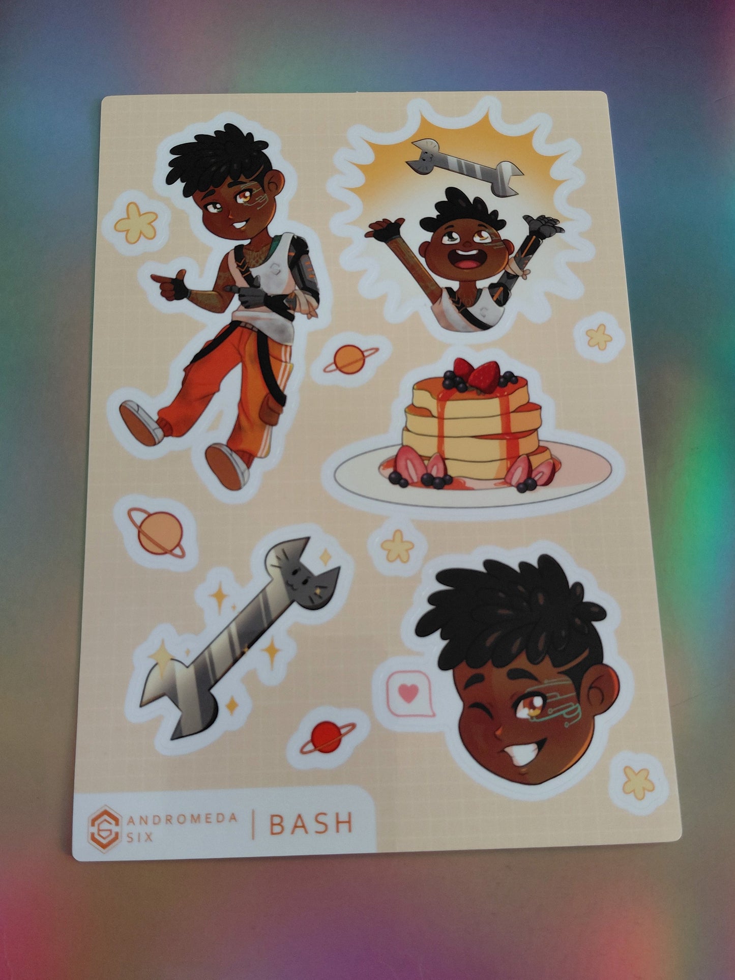 Bash Sticker Sheet