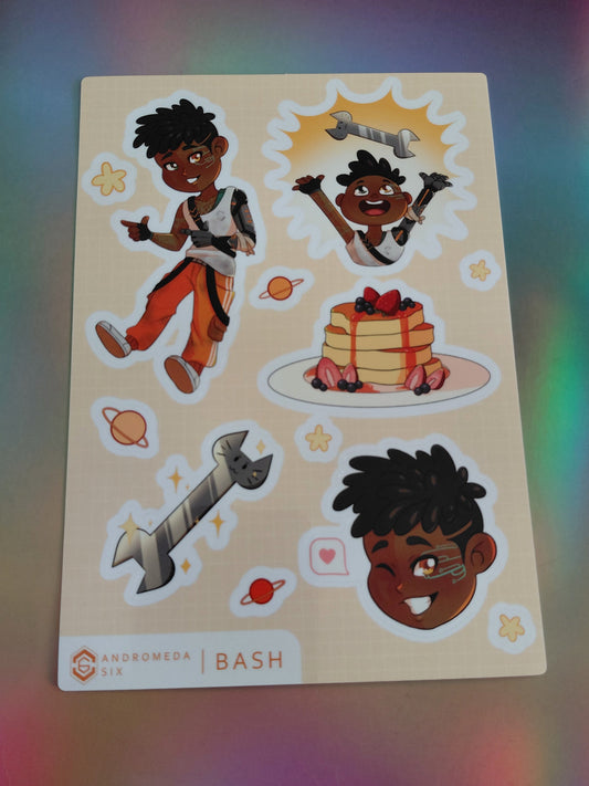 Bash Sticker Sheet