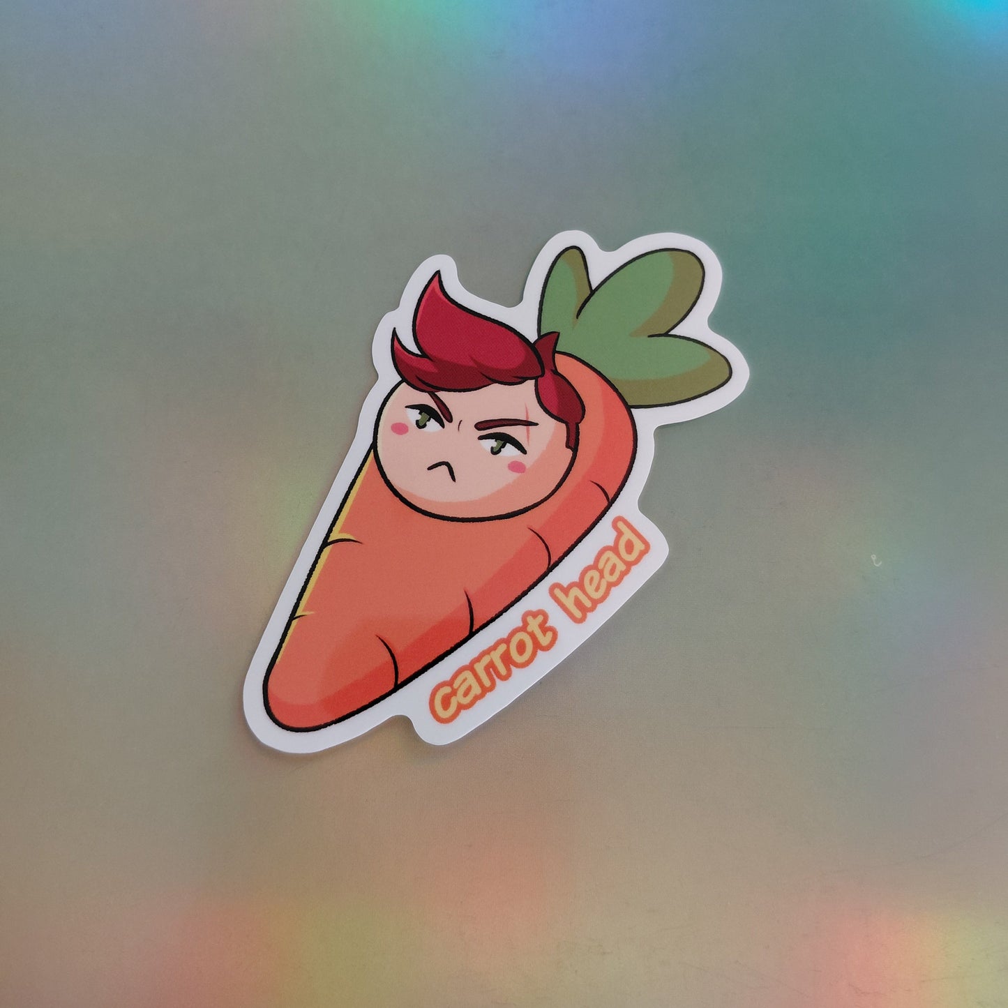 Vexx "Carrot Head" Sticker