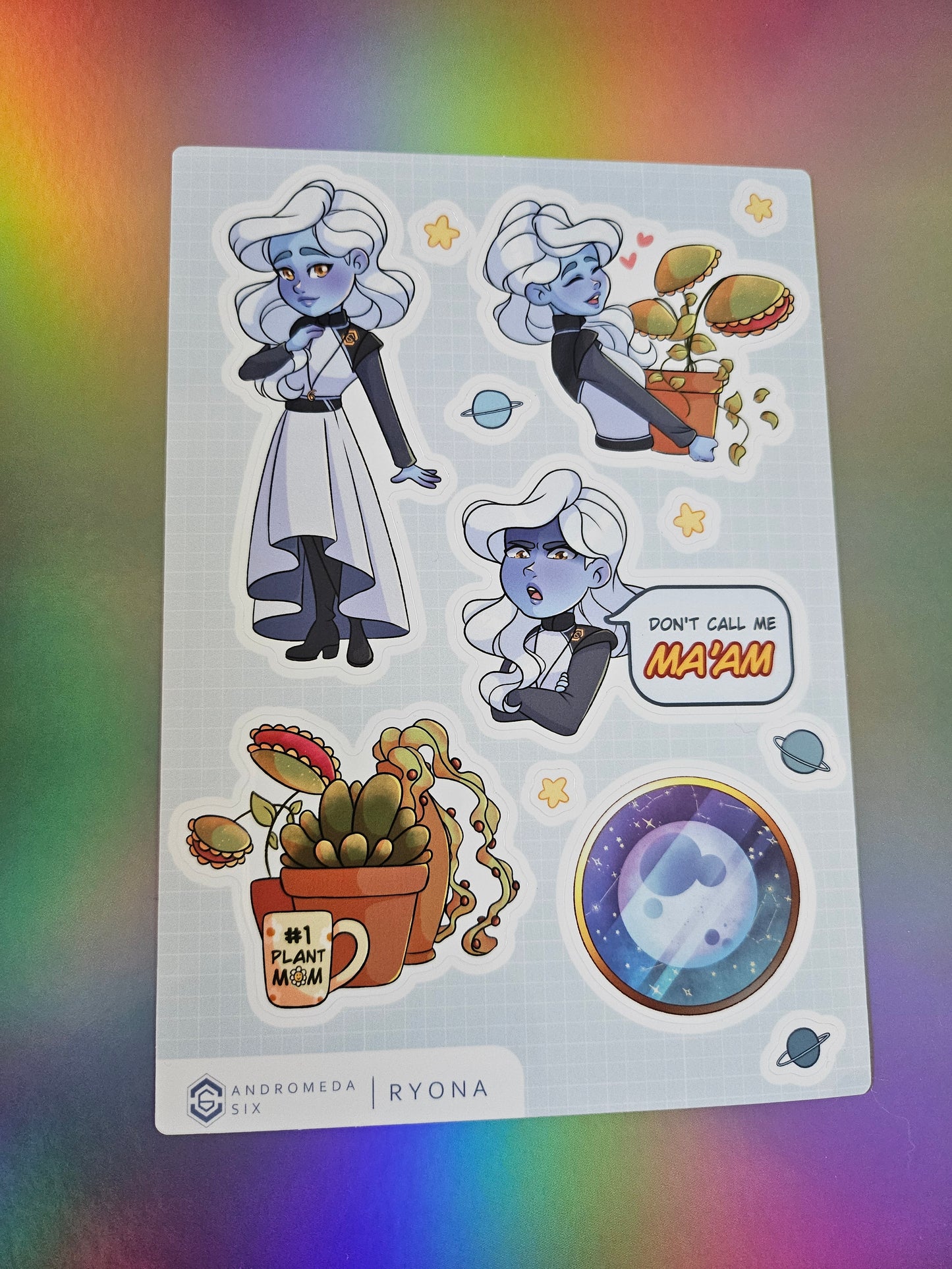 Ryona Sticker Sheet