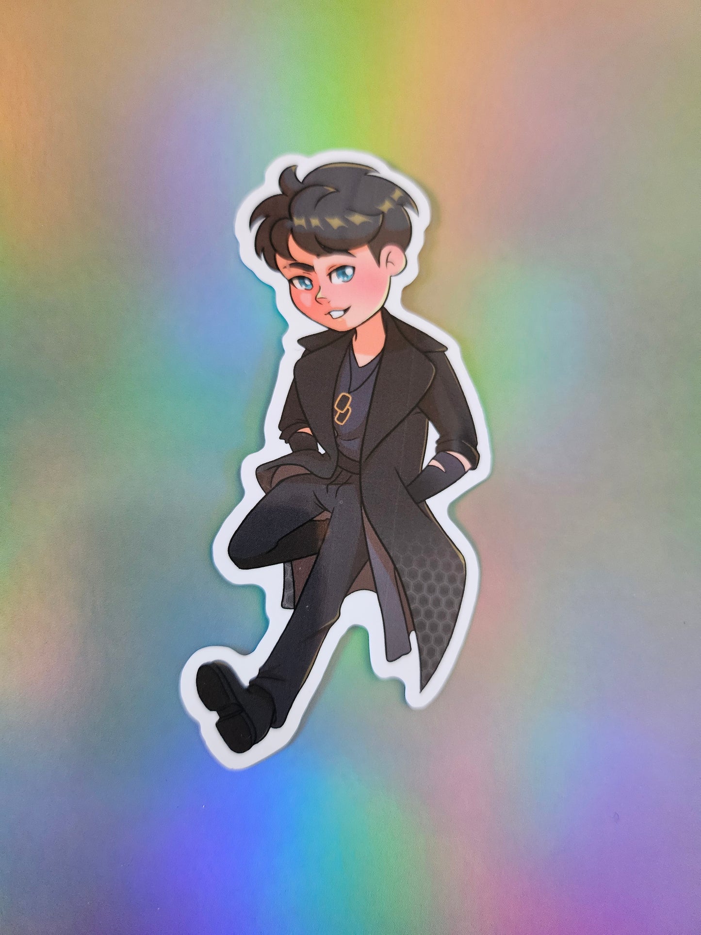 Damon Full-Sized Sticker