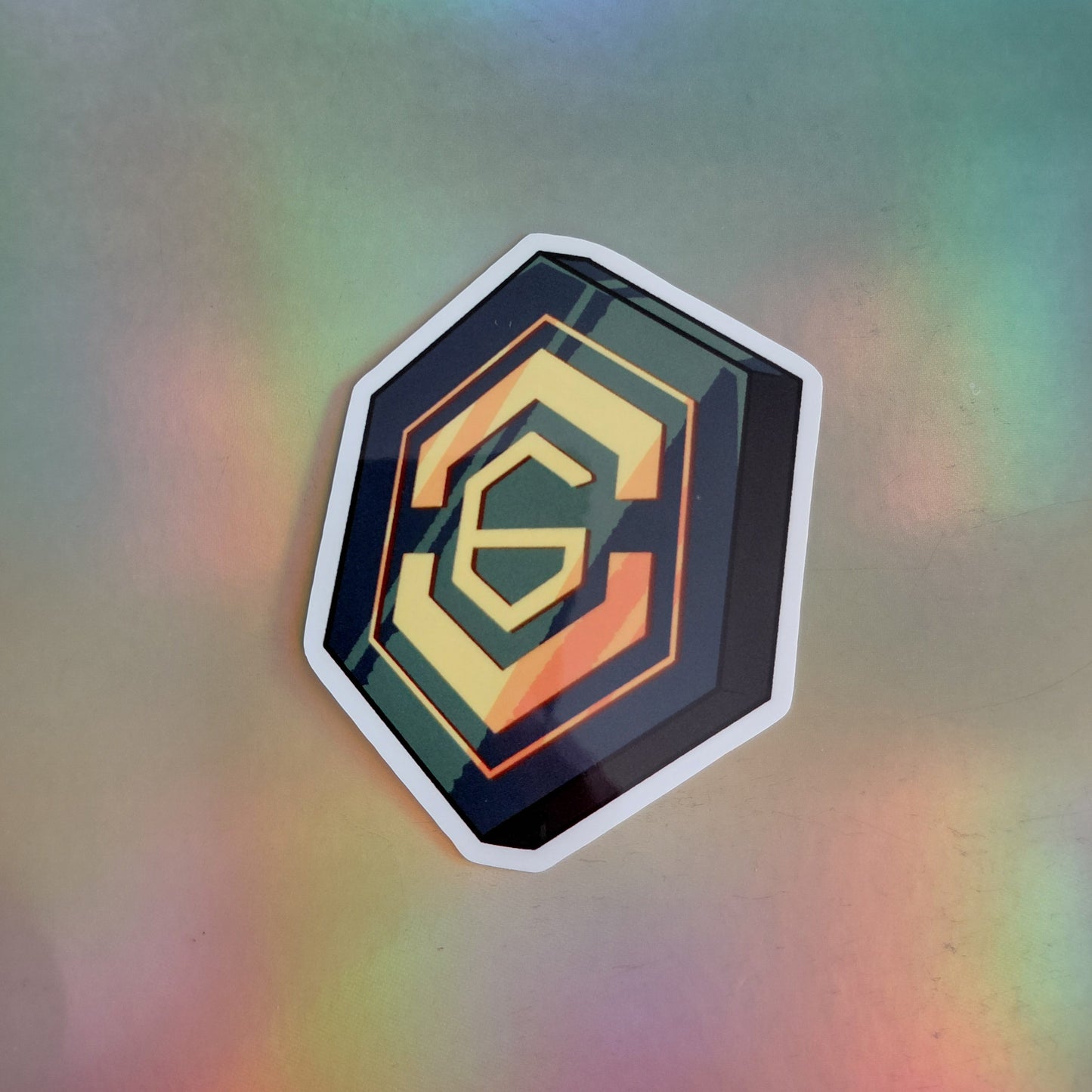 A6 Badge Sticker