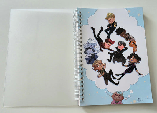 A5 Reusable Sticker Book - Andromeda Six