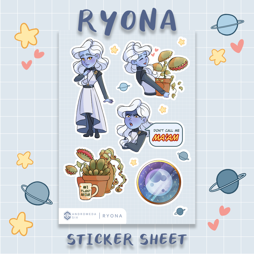 Ryona Sticker Sheet