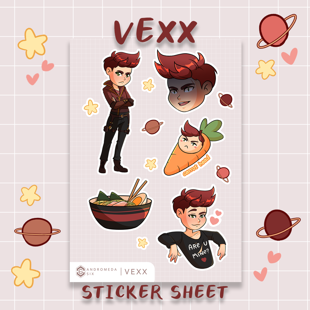 Vexx Sticker Sheet
