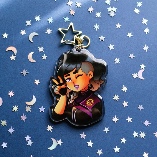 Ayame A6 Crew Keychain