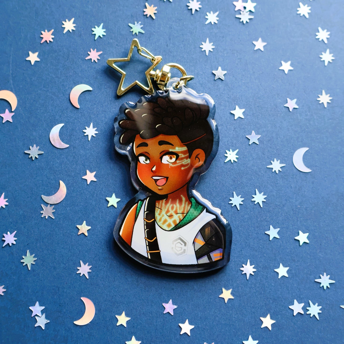 Bash A6 Crew Keychain