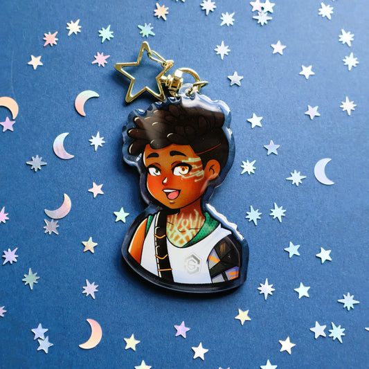 Bash A6 Crew Keychain