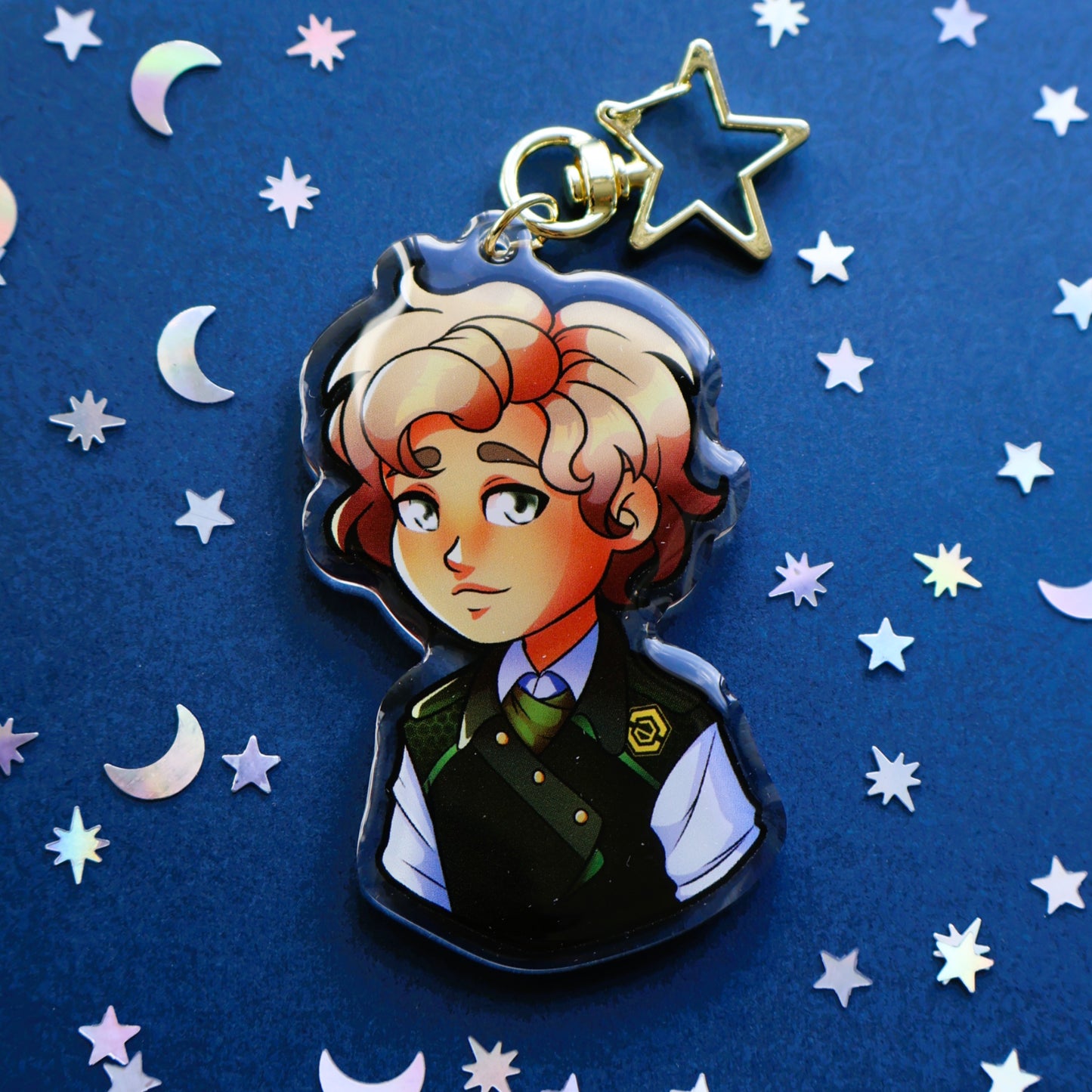 June A6 Crew Keychain